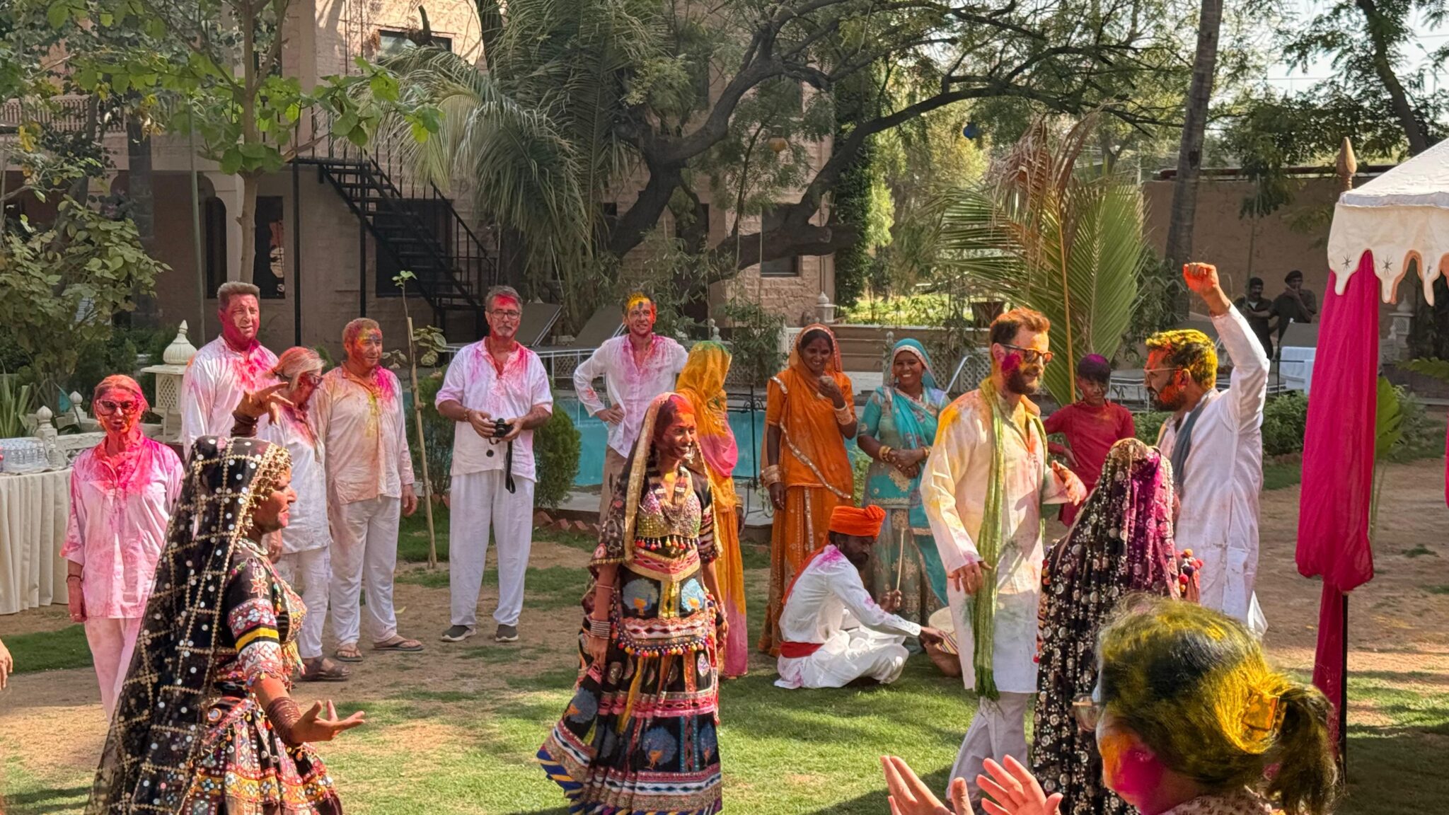 Holi celebration
