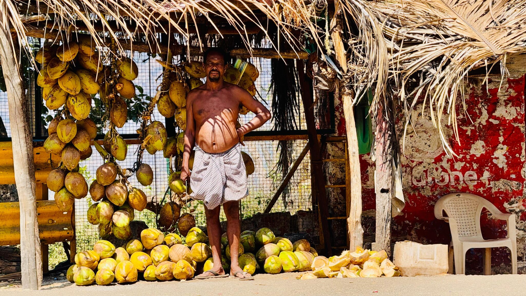 Local Coconut Stall